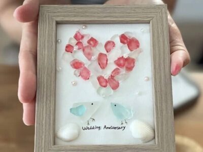 ～海からの贈り物～シーグラスアート